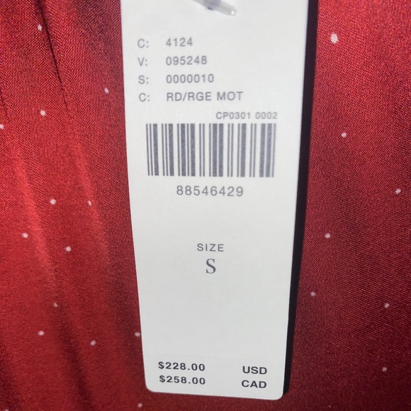 FARM RIO X ANTHROPOLOGIE ONE-SHOULDER PRINTED SATIN JUMPSUIT - Picture 12 of 14